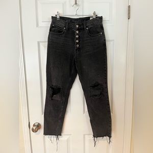 We The Free Black Ripped Jeans